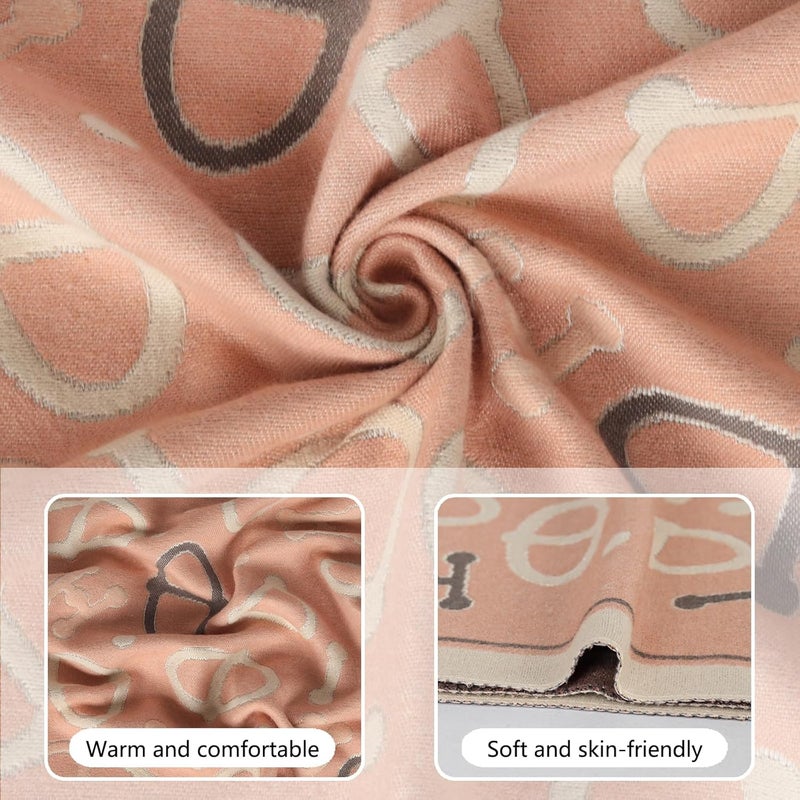 EXTREE Scarfs for Women Pashmina Silky Shawl Wrap for Evening Dressing Blanket Open Front Poncho Cape - Image 3